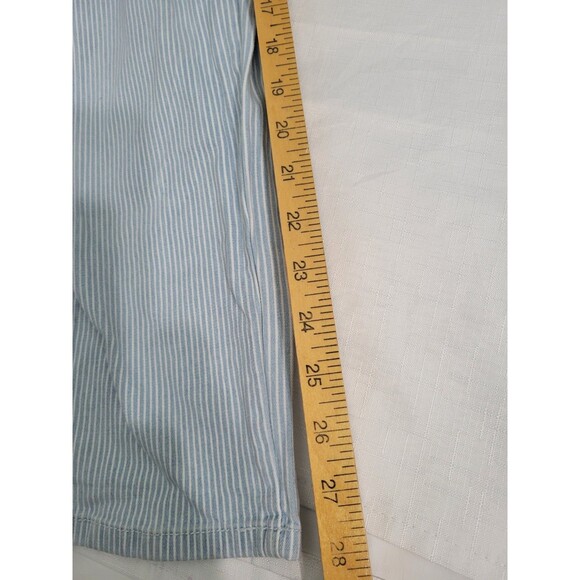 universal thread Women's Bip Overalls Striped Ligh Blue Size 00 - Picture 10 of 10